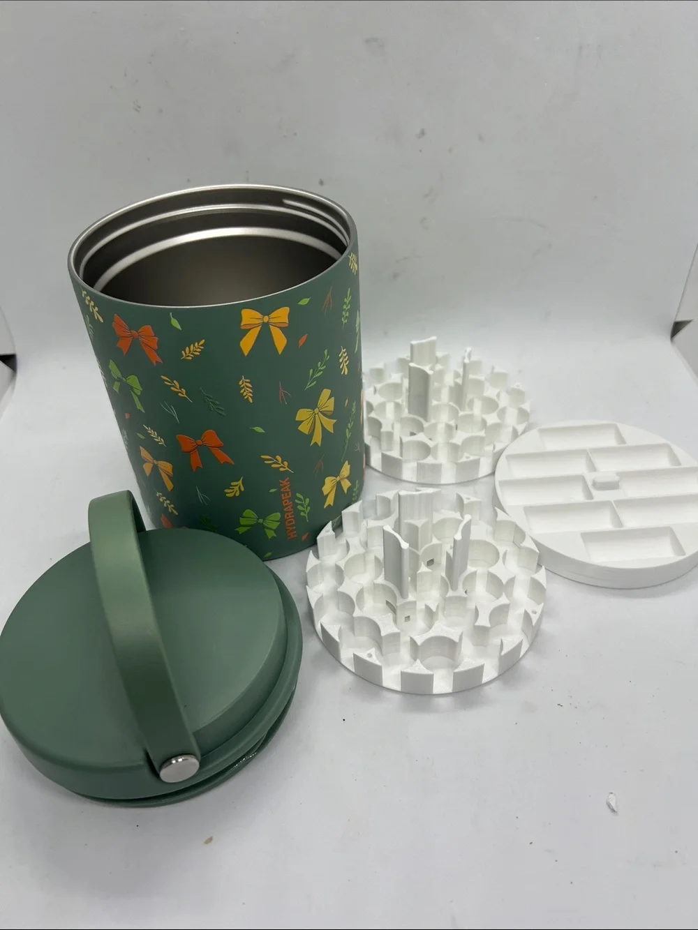Hydrapeak Food Jar Insulated Stainless Steel Plus Peptide Storage Container NWOT